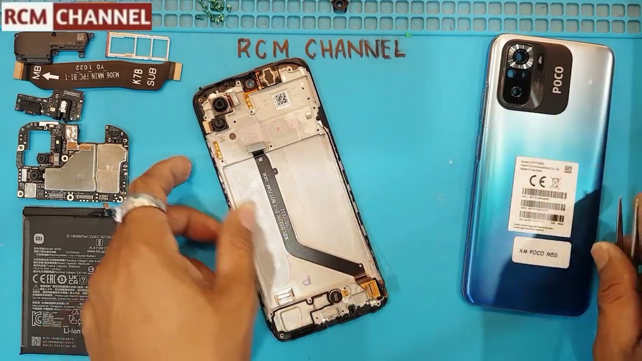 Xiaomi Poco M5s Teardown || Full Disassembly - Rcm Channel