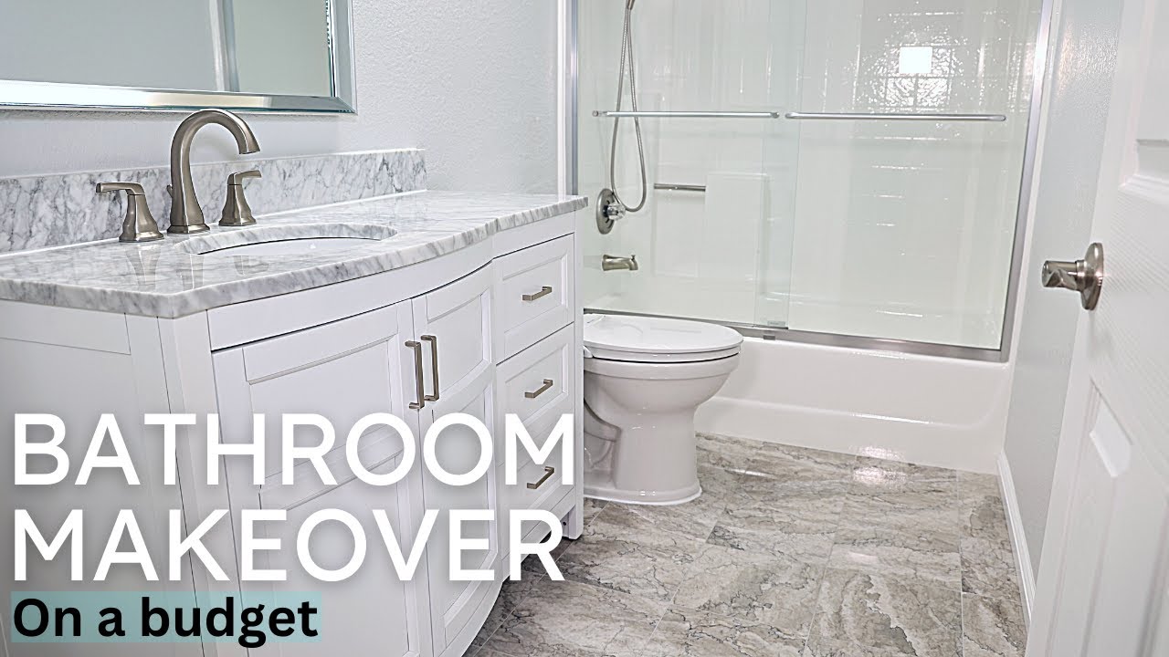 DIY Bathroom Makeover | Complete Transformation On A Budget