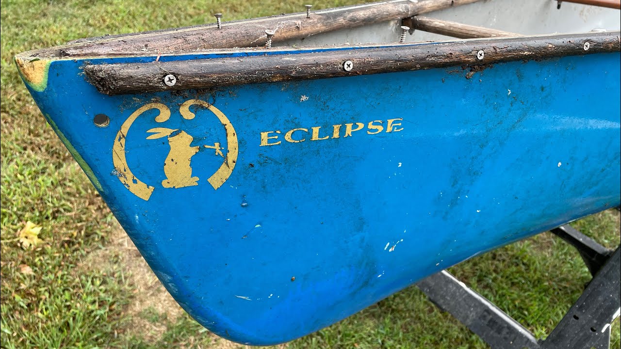 Как восстановить/отремонтировать каноэ Mad River Eclipse Royalex, часть 1