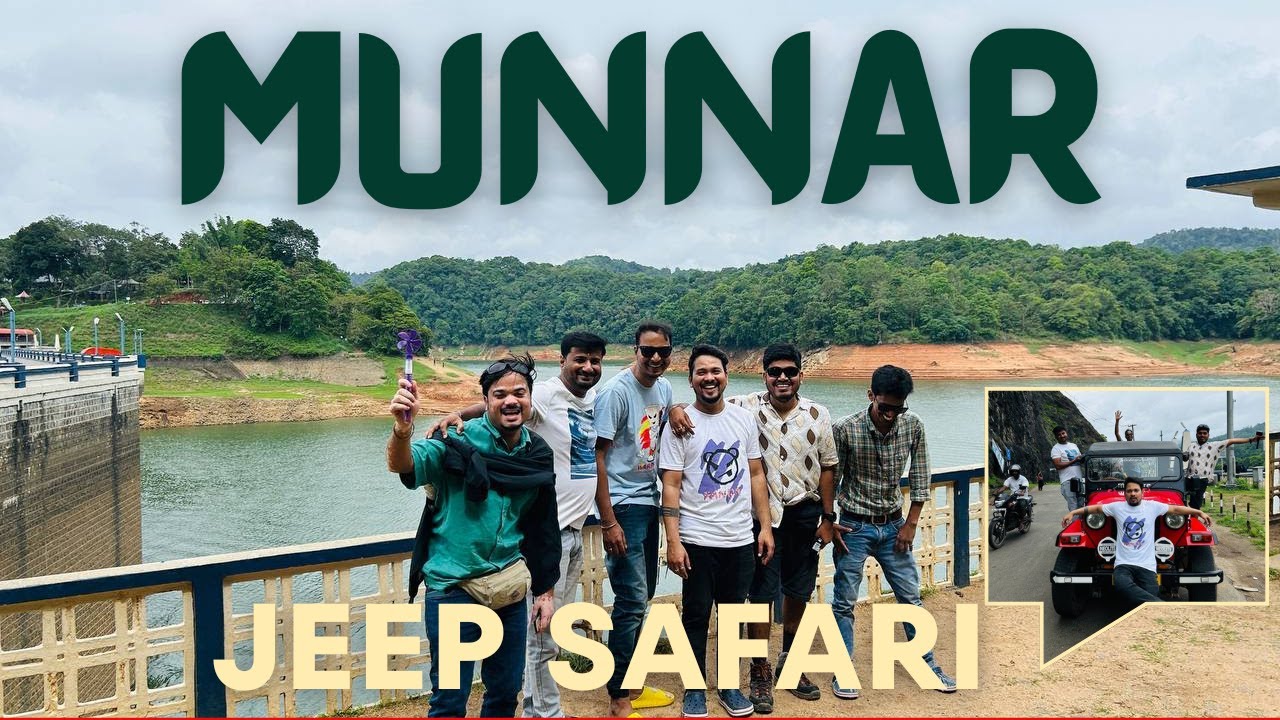 Munnar Adventure | Last Day Fun | Jeep Safari, Zipline & More 