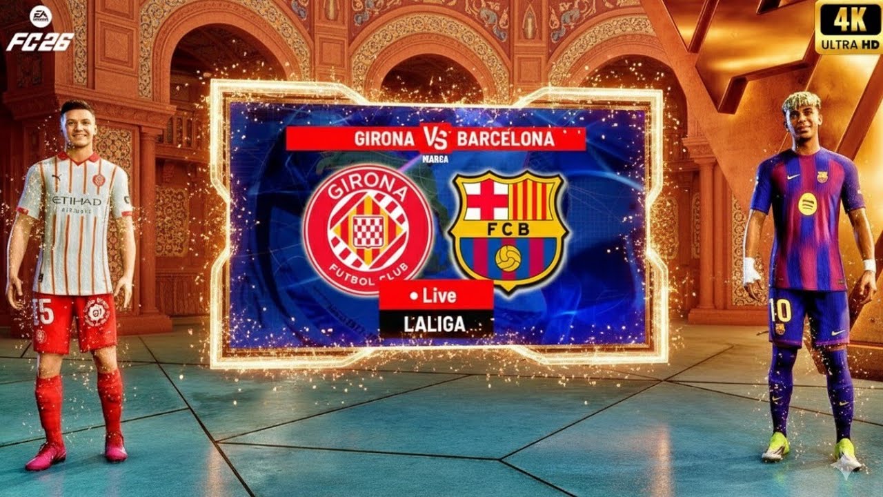FC 26 | Girona vs Barcelona - La Liga EA Sports 2026 Gameplay