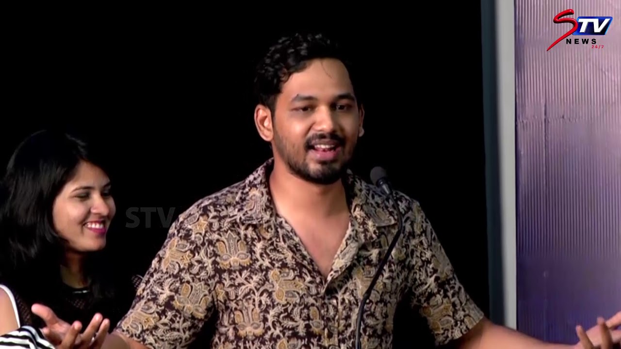 Hip Hop Aadhi Superb Speech at Natpe Thunai Press Meet , Karu Pazhaniappan ,Sha ra |STV