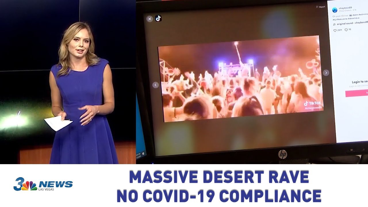 Massive July 4th Rave in Desert, No COVID-19 Safety