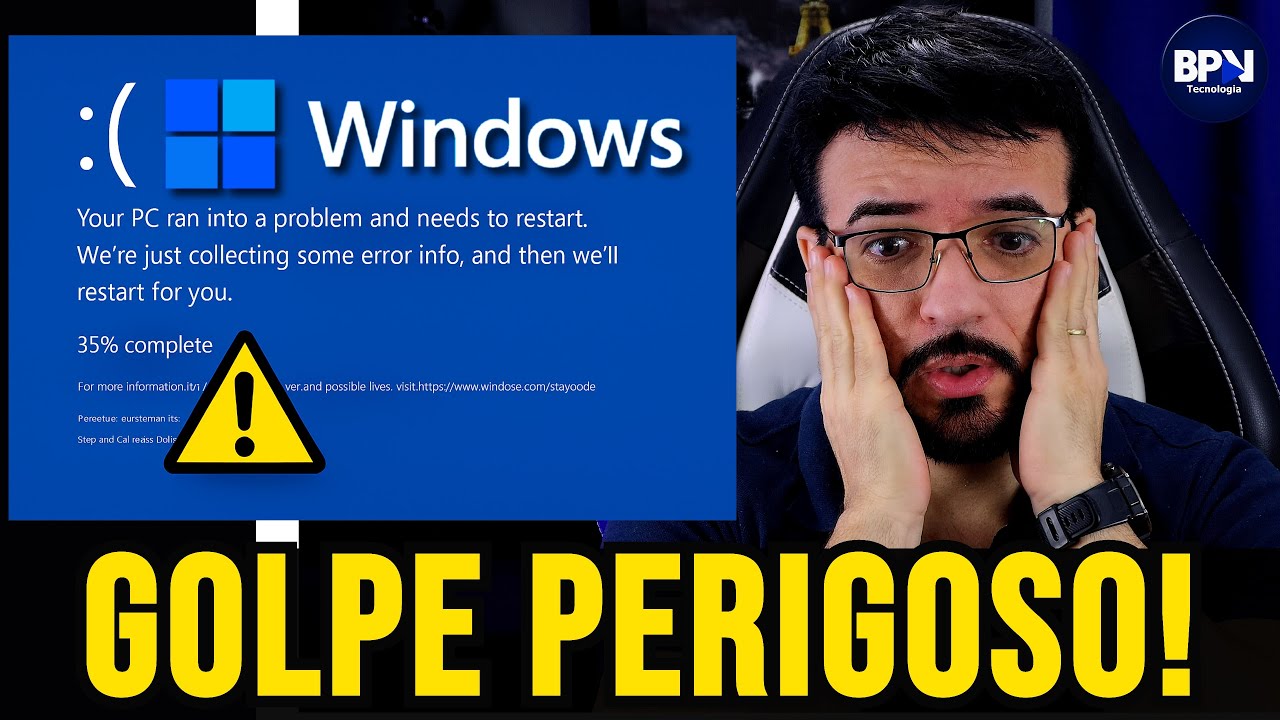 ⚠️GOLPE da Tela Azul no Windows 11: Como NÃO Cair!