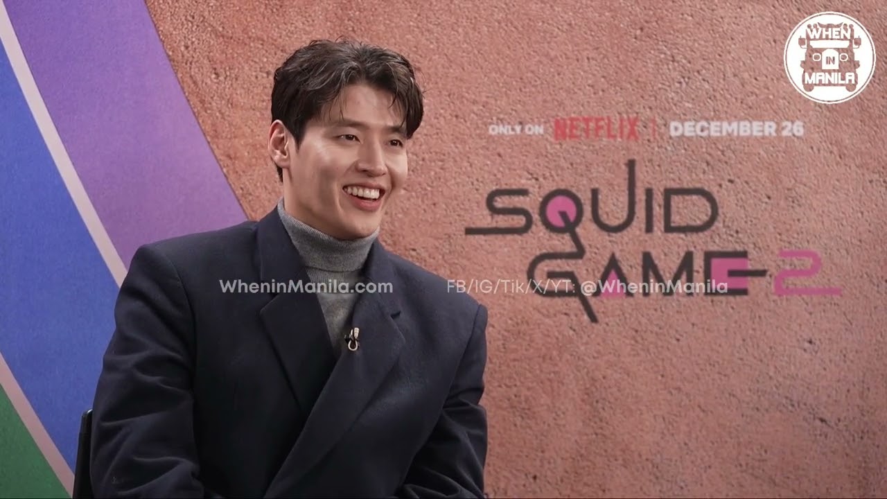 Squid Game 2 Interview With Kang Ha-neul and Lee Seo-hwan