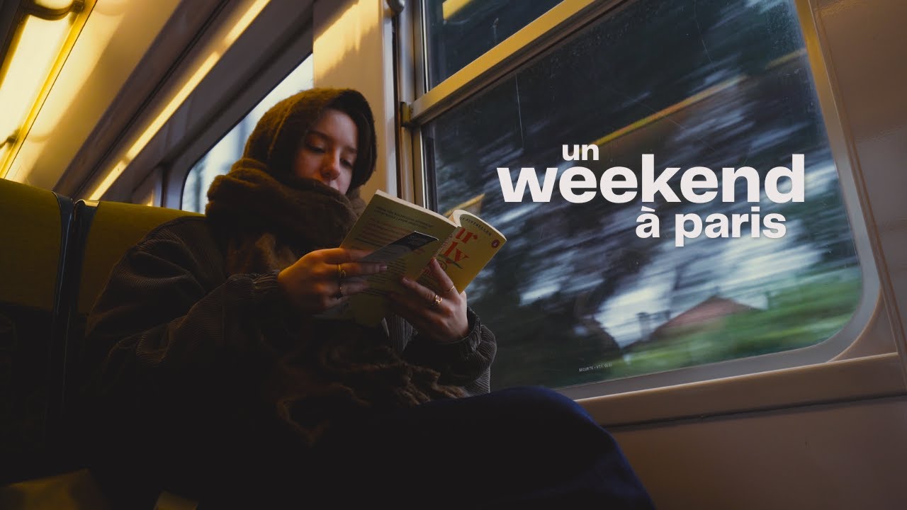 vlog slice of life : un weekend à paris entre café, livre et comédie musicale