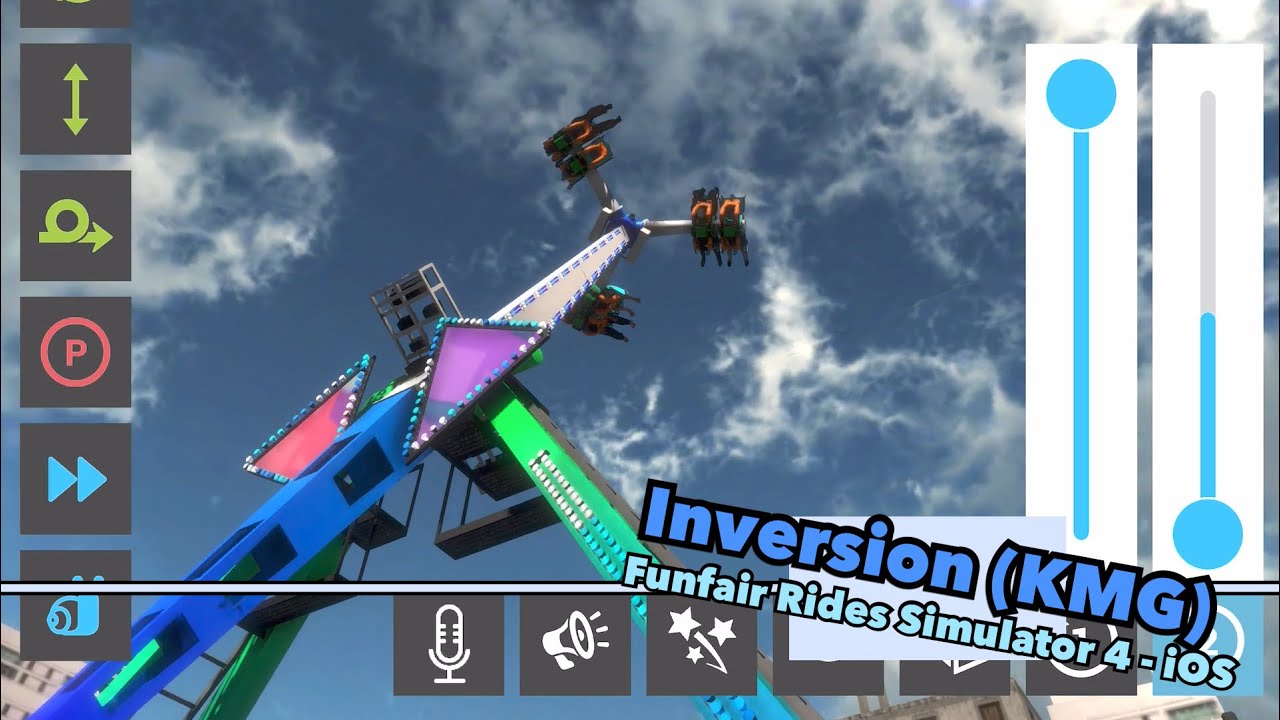 Funfair Rides Simulator 4 iOS episode 8 - Inversion (KMG)