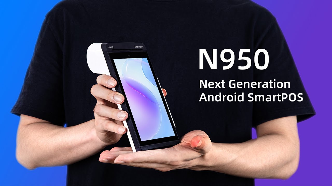 Smart POS N950 video display