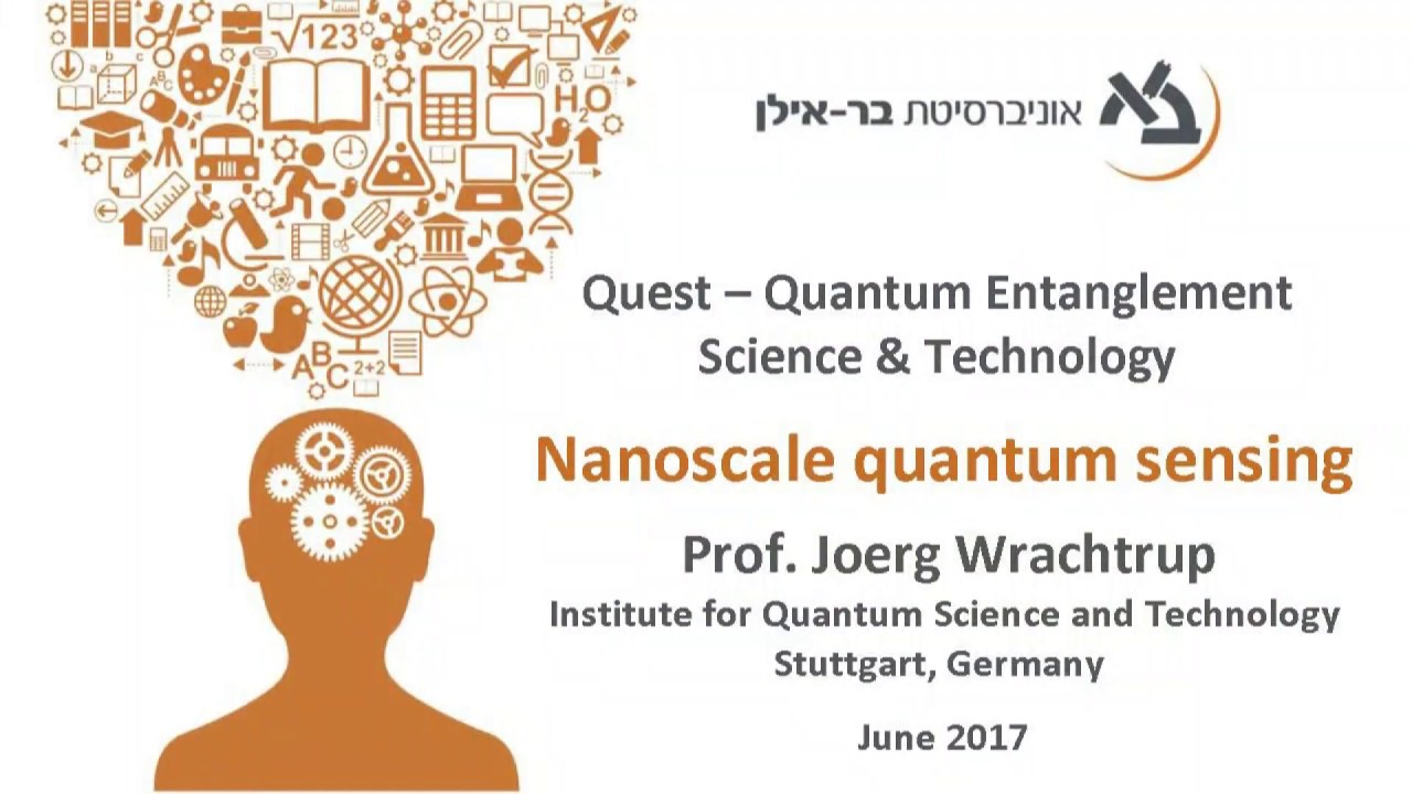 Nanoscale Quantum Sensing - Prof. Jorg Wrachtrup