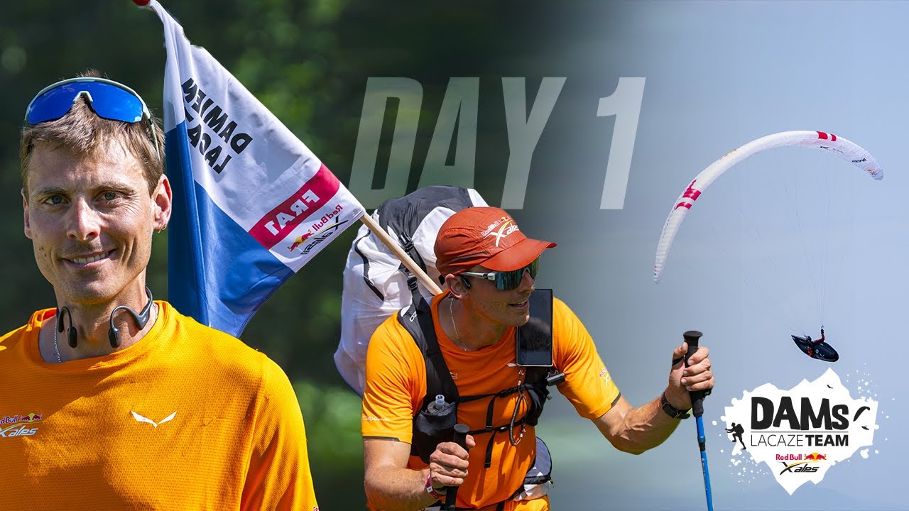 Day 1 of Red Bull X-Alps with #TeamFra1