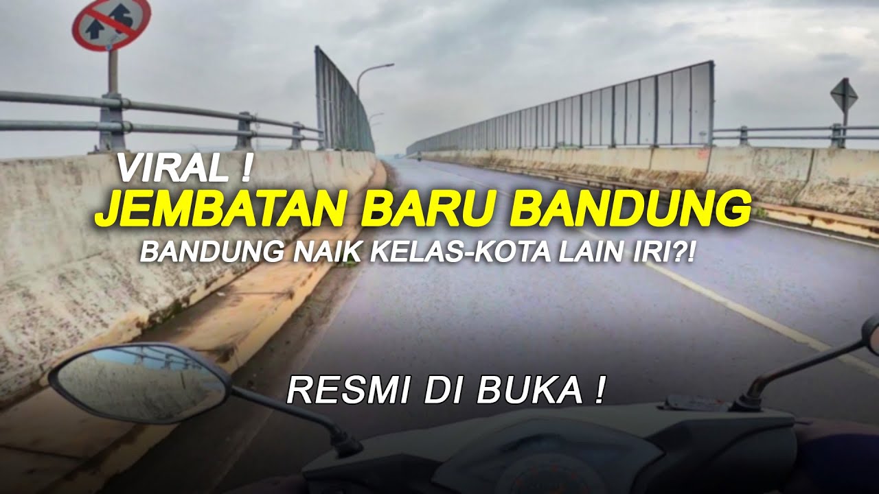 JEMBATAN BARU INI BIKIN HEBOH! Jadi Pusat Perhatian di Bandung
