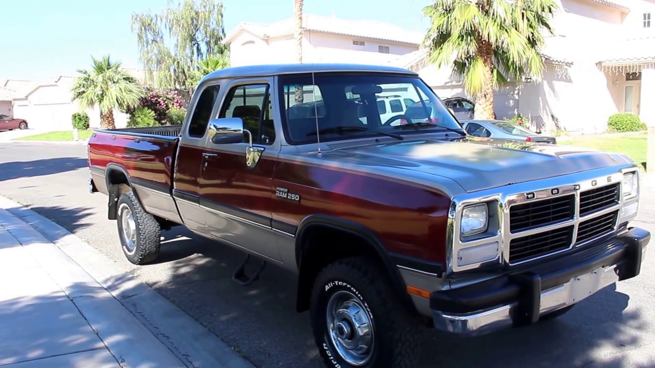 1993 Dodge W250 134k 1st Gen Cummins *For Sale*