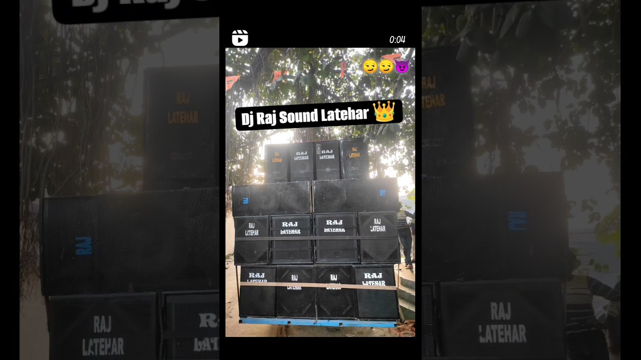Hathi Chale Bajar kutte bhonke hajar 😏(raj sound) #raj #powerful #bass #rajsound