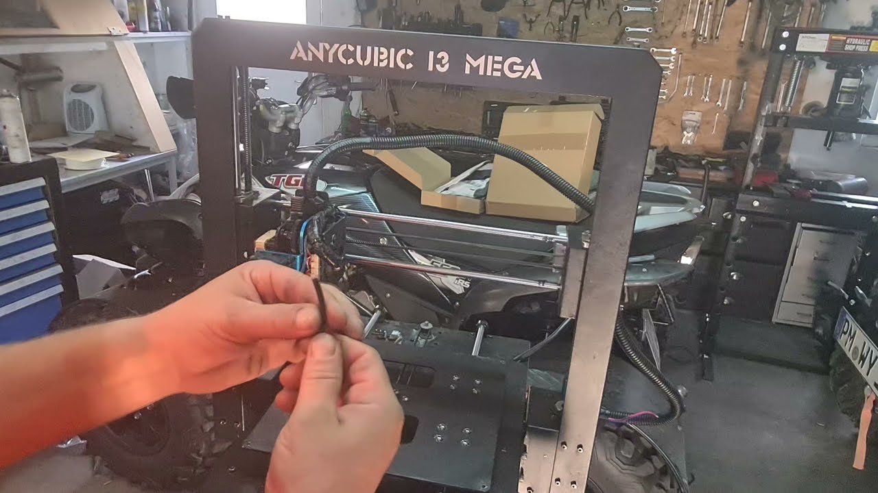 Anycubic i3 Mega umbau auf Direct Extruder von Artillery X1 (modifizierter Titan Aero Clone)