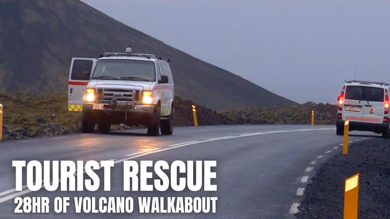 Icelandic Volcano Tourist Rescue after 28hr of Intensive Search