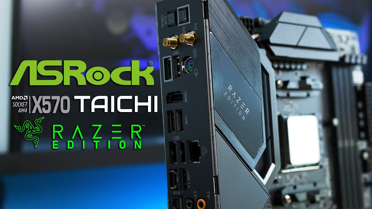 Обзор материнской платы ASRock X570 Taichi Razer Edition