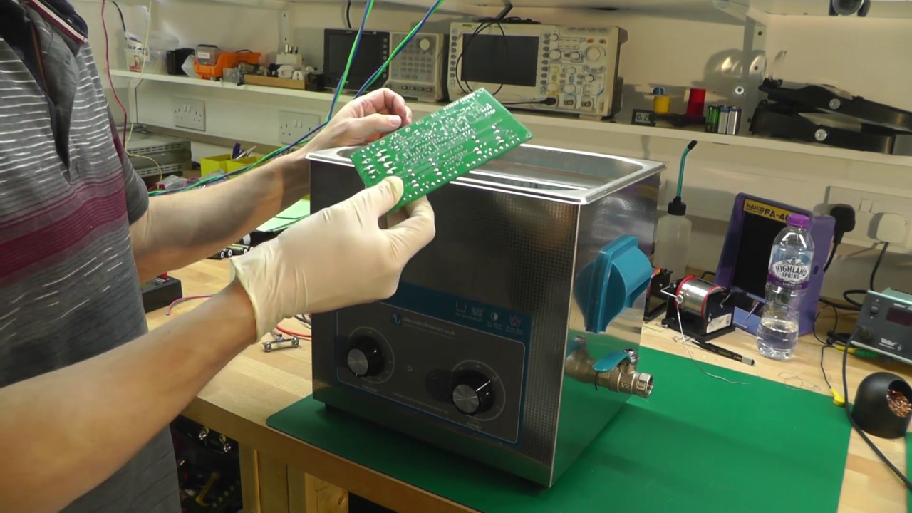 No.040 - Trying out a new Ultrasonic Cleaner for PCB's