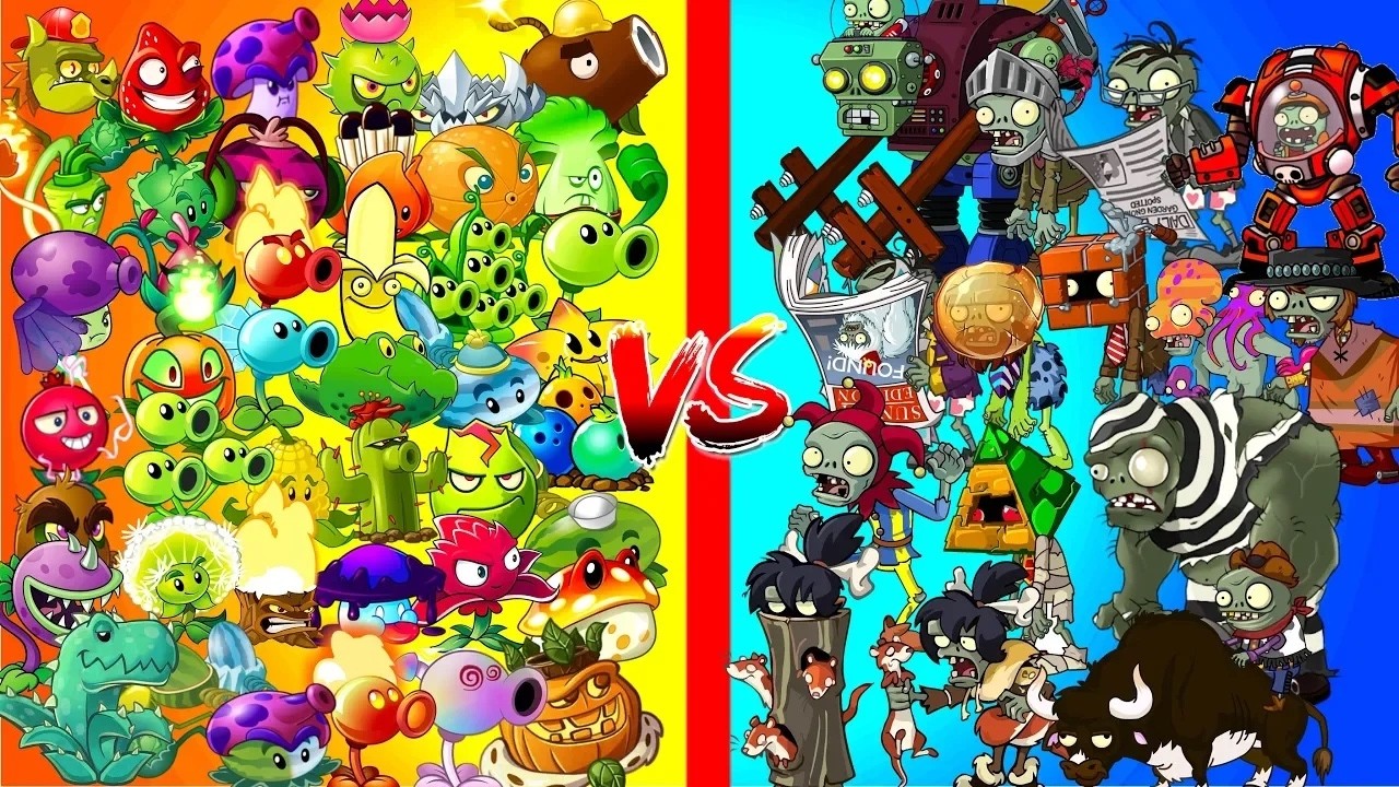 PVZ 2 Every Plant POwer UP Best Scenes Compilation