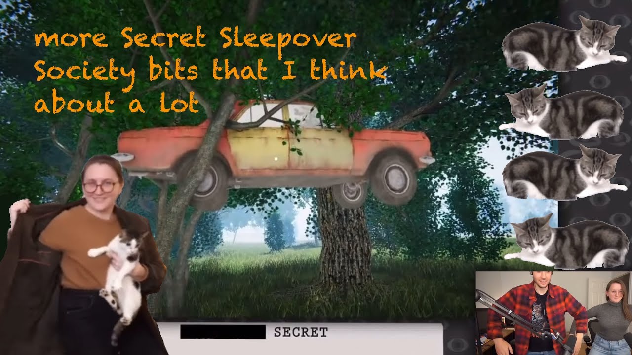 Some more secret sleepover society bits that I think about a lot