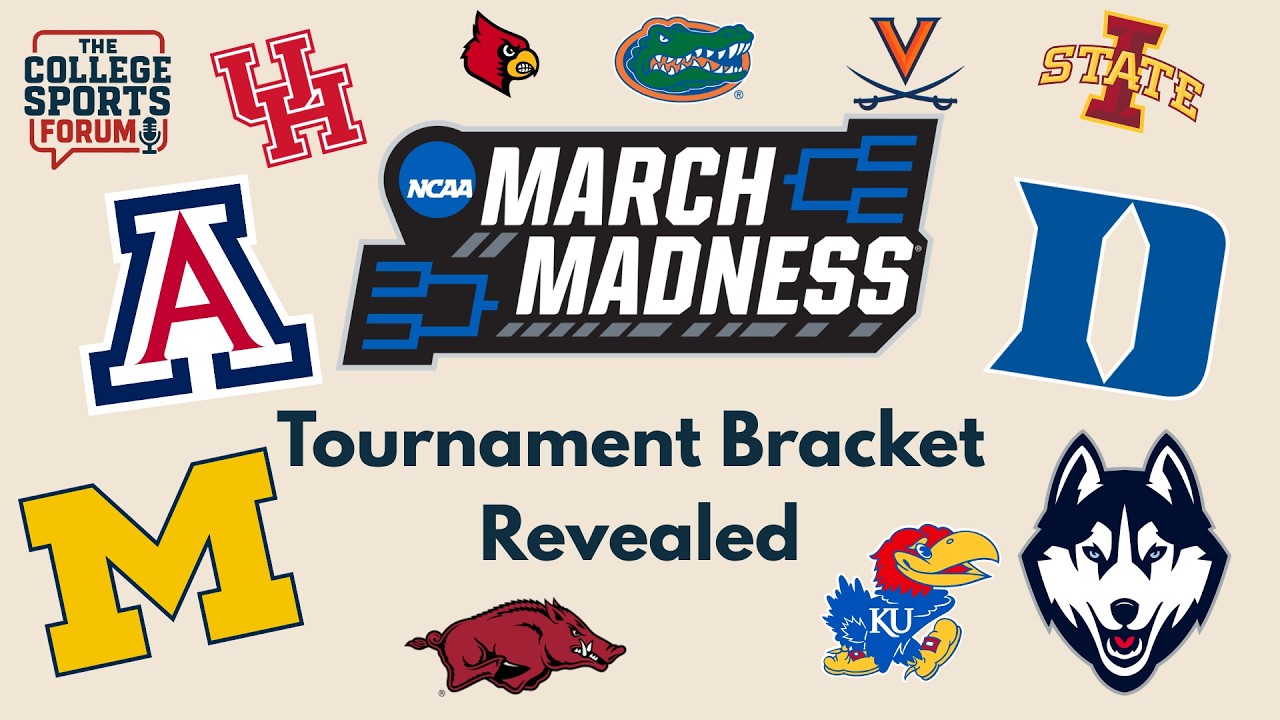 NCAA Tournament Bracket Revealed!