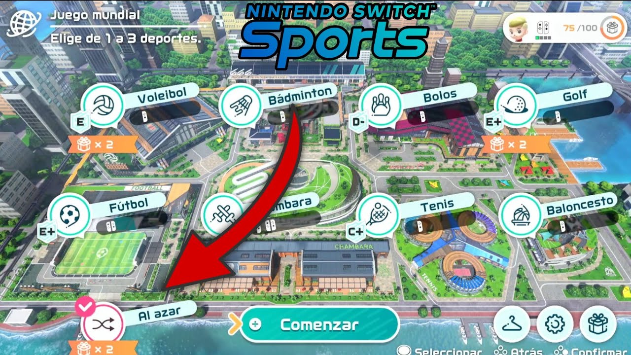 NINTENDO SWITCH SPORTS Al Azar #2