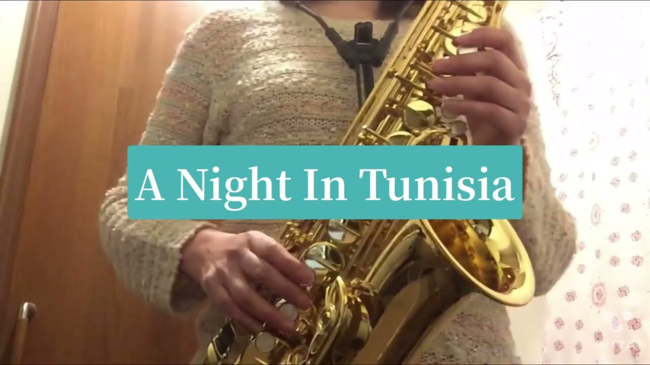 アルトサックス　アドリブ初心者A Night In Tunisia 書きソロ