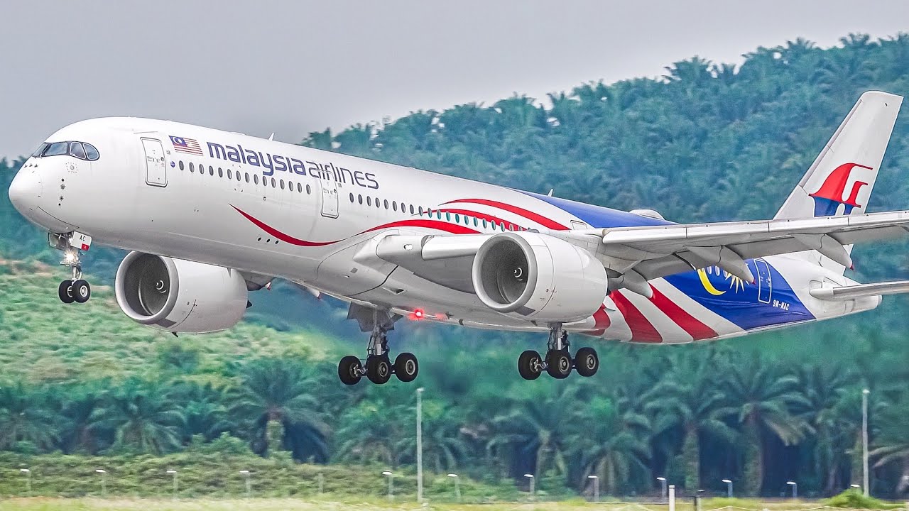30 MINUTES of AMAZING Plane Spotting at Kuala Lumpur International Airport Malaysia [KUL/WMKK]
