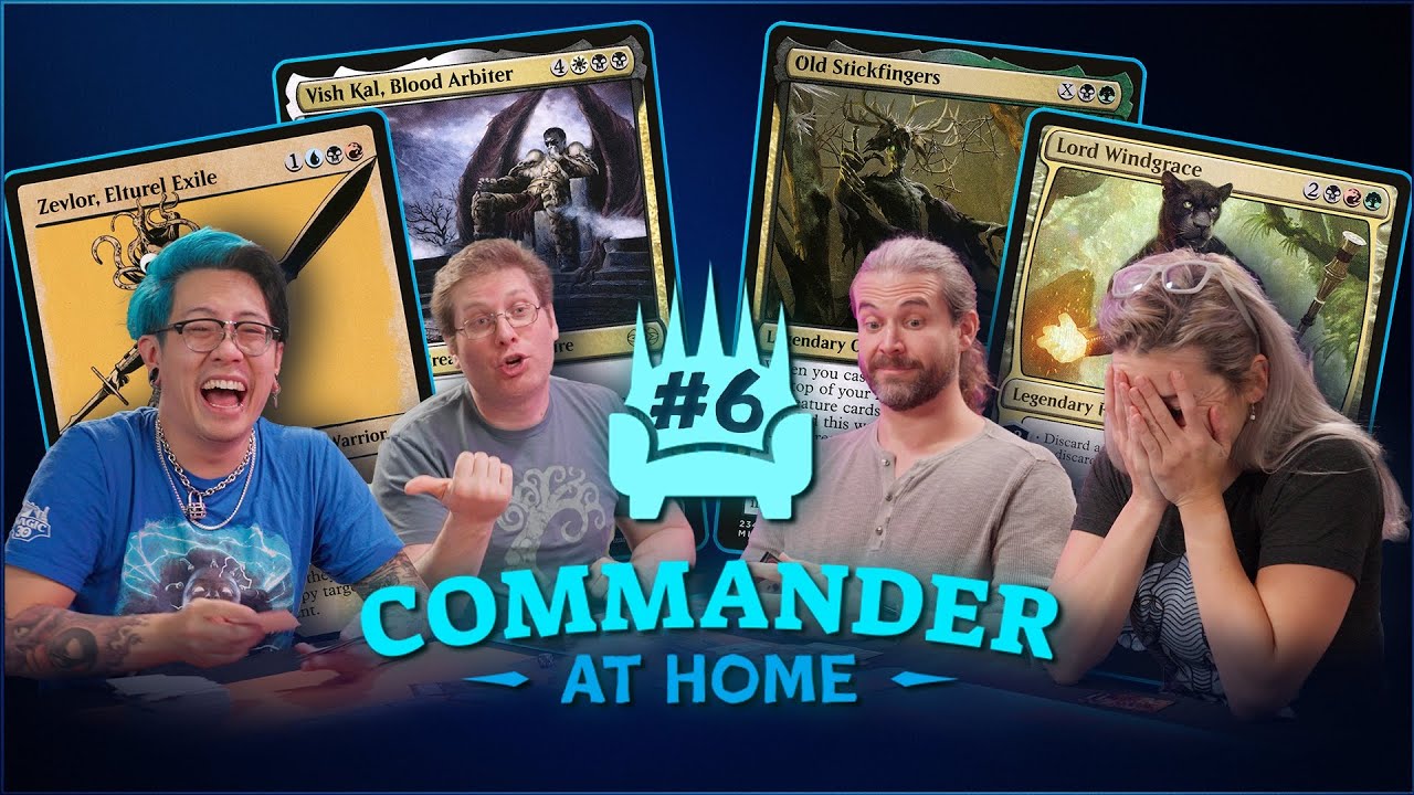 Commander at Home #6 - Stickfingers v Windgrace v Zevlor v Vish Kal with TheAsianAvenger and Chris