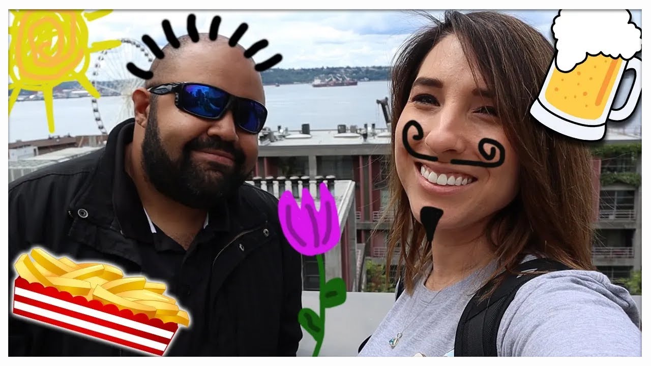 Canadian Friend Tries ALL the Food in Seattle