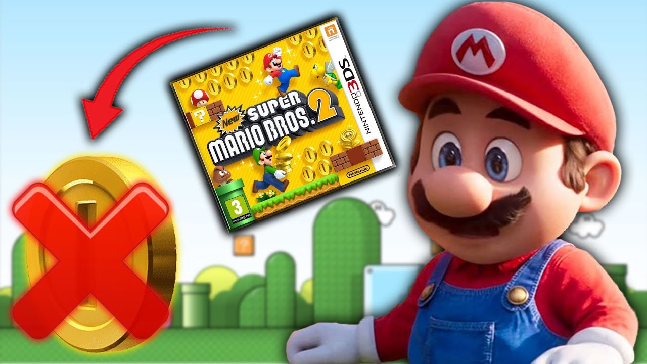 J'AI FINI CE MARIO BROS SANS RAMASSER AUCUNE PI&Egrave;CE !