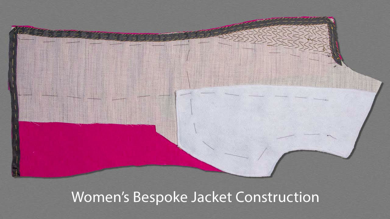 Women's Jacket Pad Stitching & Inner Construction