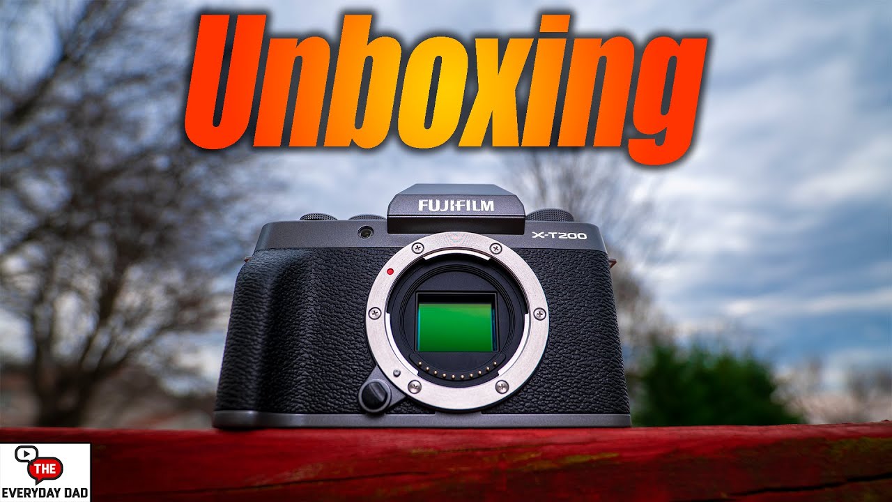 Распаковка Fuji X-T200 и первые впечатления!