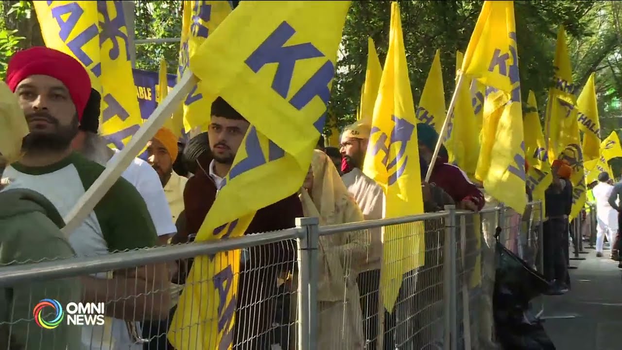 'Sikhs for Justice' host Khalistan referendum in Calgary | OMNI News Punjabi