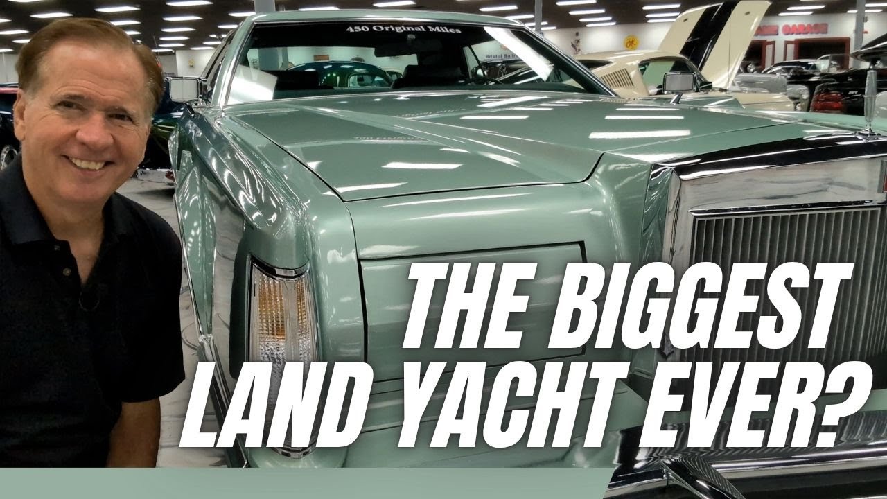 This 1977 Lincoln Mk V is massive!
