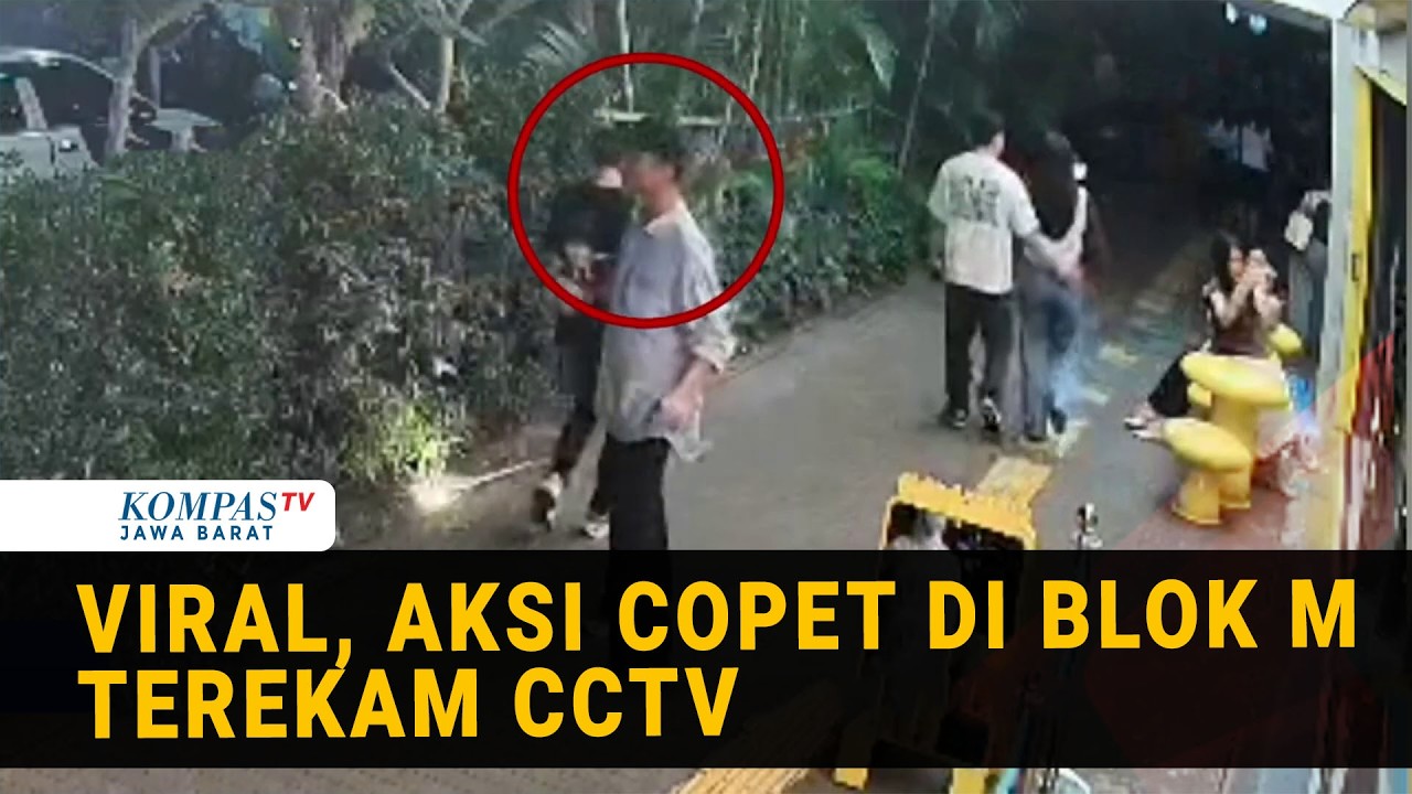 Ponsel Raib Sedang Asyik Selfie di Blok M, Pencurinya Terekam CCTV 