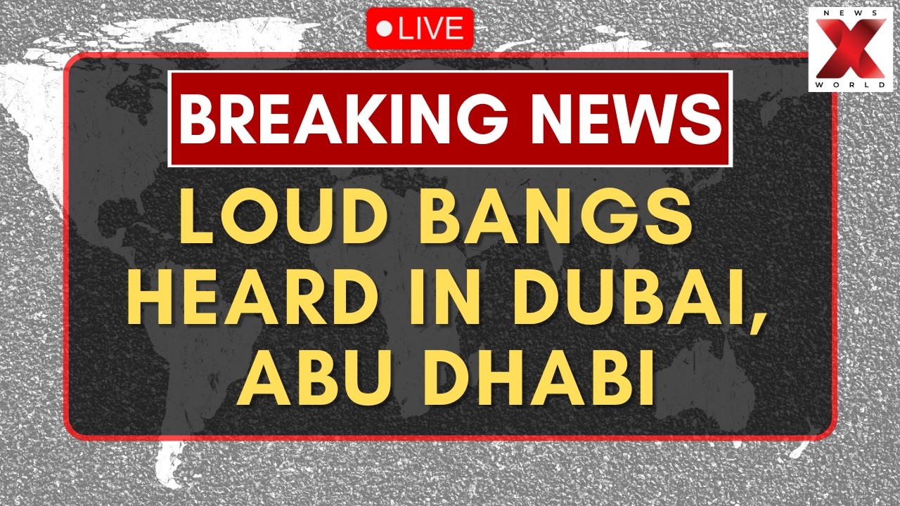 LIVE: Loud Explosion Heard In Dubai And Abu Dhabi | Explosions Rock Gulf Cities | Israel Iran War