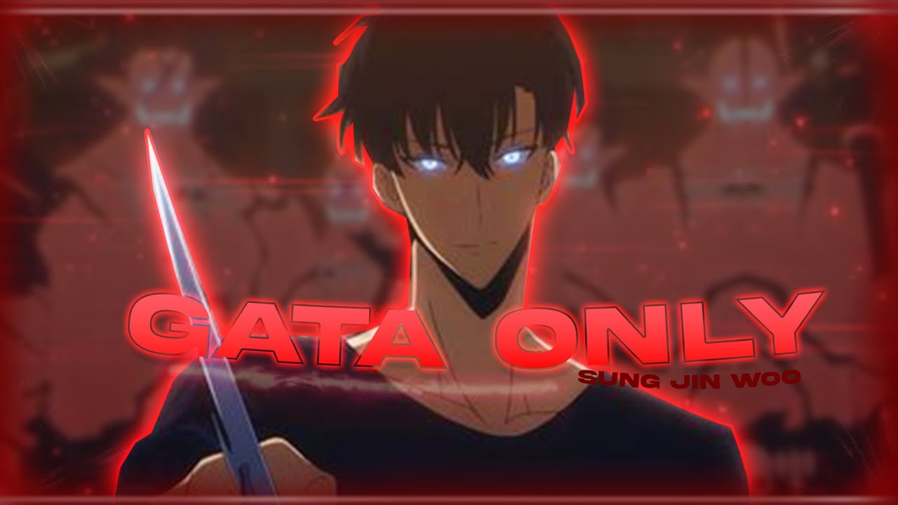 Gata Only - Sung Jin Woo [Edit/AMV]!