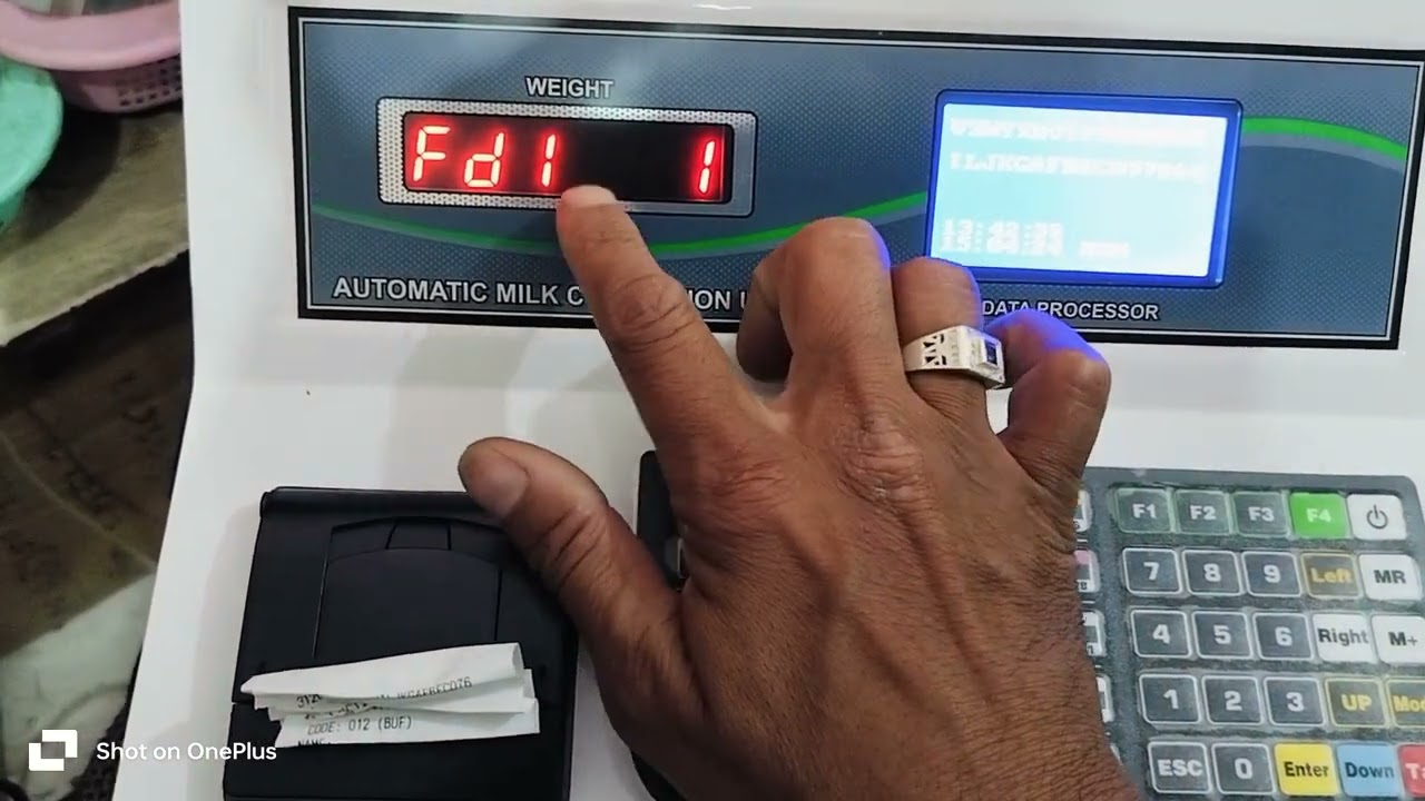 Smart DPU Bobby Waight scale Card Full Setting.