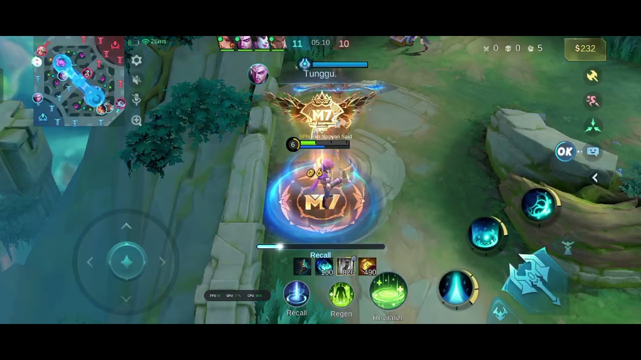 Mobile Legends Bang Bang estes roam game play 1