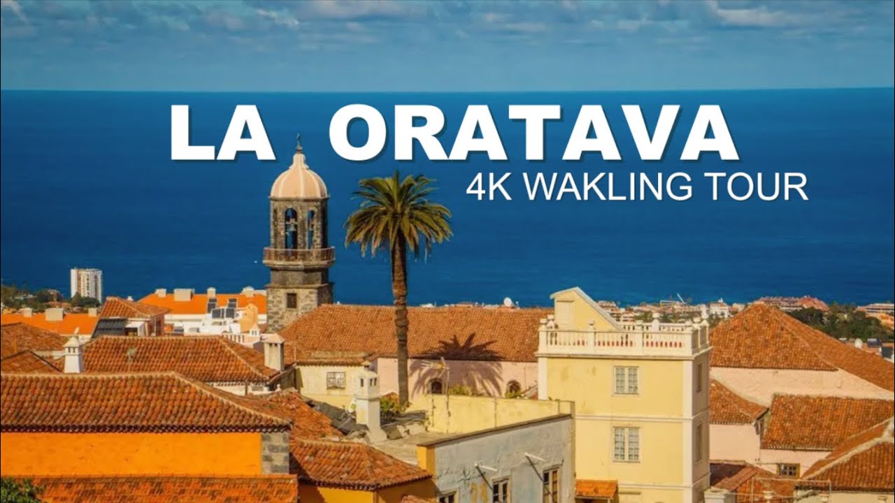 LA ORATAVA 4k Walking Tour #4kwalkingtour #travel #tenerife4k #canarias #viajar