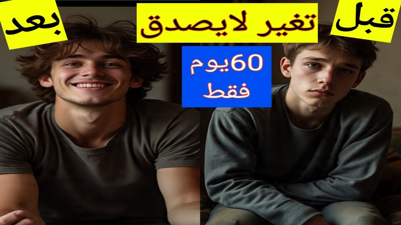 60يوم من ترك العادة السرية ،شاهد كيف تغير هذا الشاب خلال شهرين#نوفاب_بالعربي 