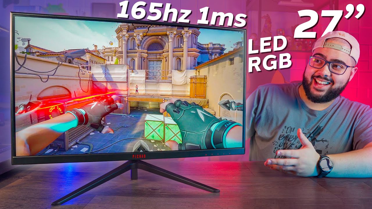 Monitor Gamer dos Sonhos! Tela IPS 2K de 27 Polegadas, 165hz e 1Ms! PICHAU CENTAURI CR27