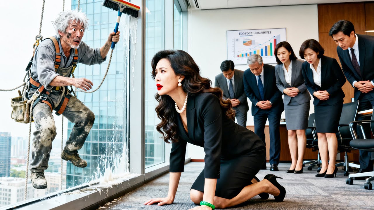 Cleaner mocked by CEO on blind date turn out to be a  top hacker! She beg him to save the company!
