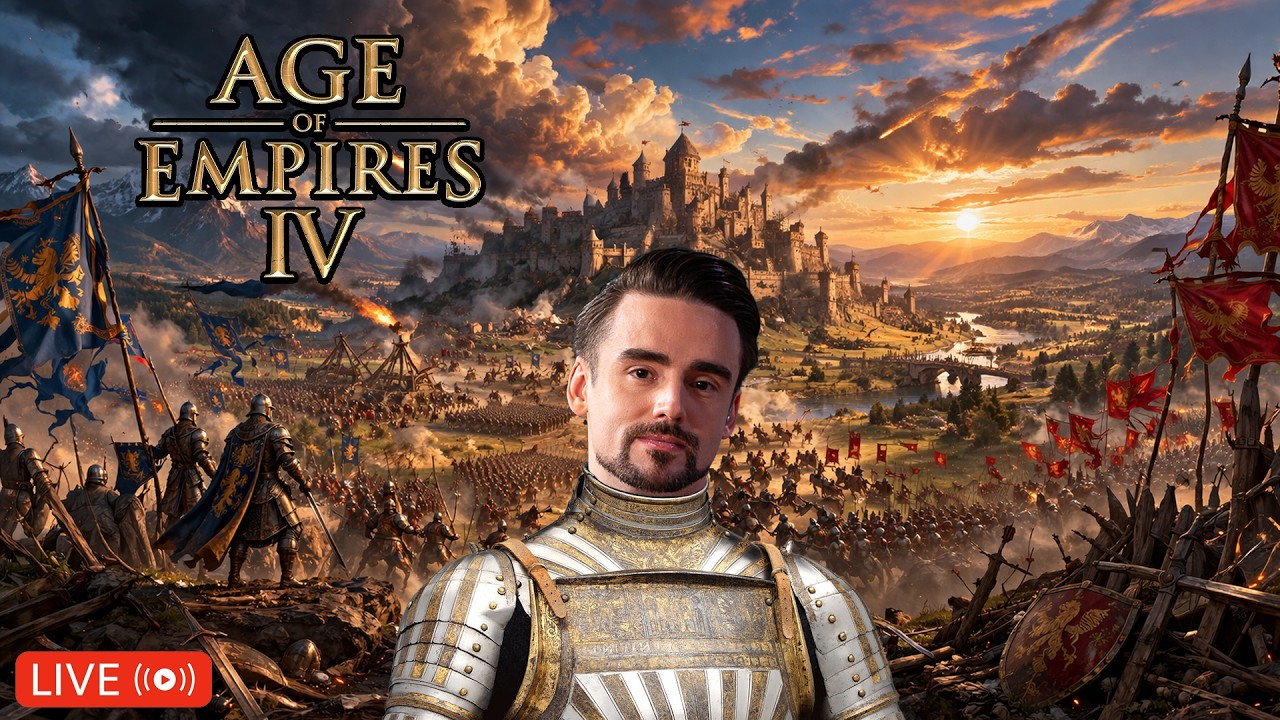 🔴EWC Qualifiers + Conquerors Only Tournament - Age of Empires IV - Livestream