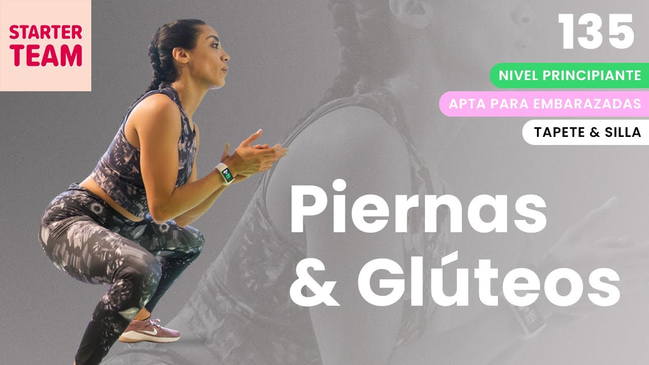 Piernas & Glúteos 🍑| ¡Mejora y aumenta el tono muscular! 💥| Principiantes & embarazadas💓| 15/30