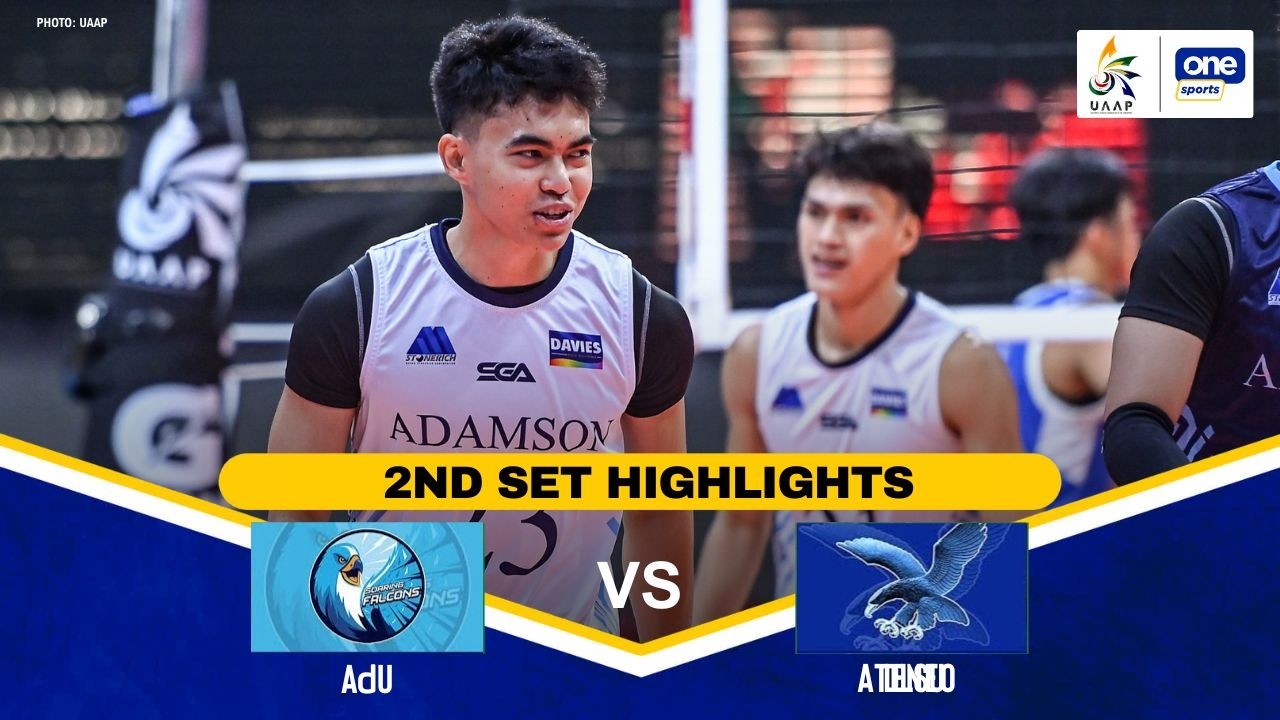 AdU vs Ateneo | SET 2 HIGHLIGHTS | UAAP SEASON 88 MEN&rsquo;S VOLLEYBALL ROUND 2 | MAR 25, 2026