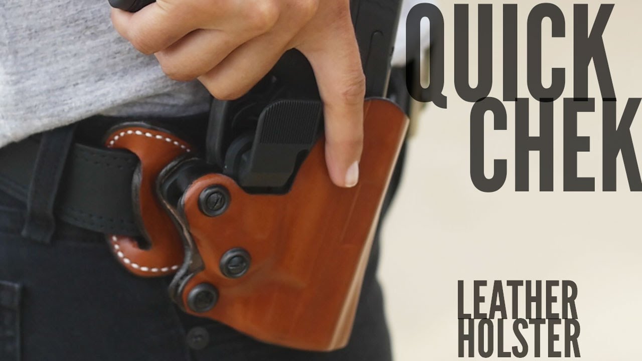 DeSantis Quick Chek Leather Holster