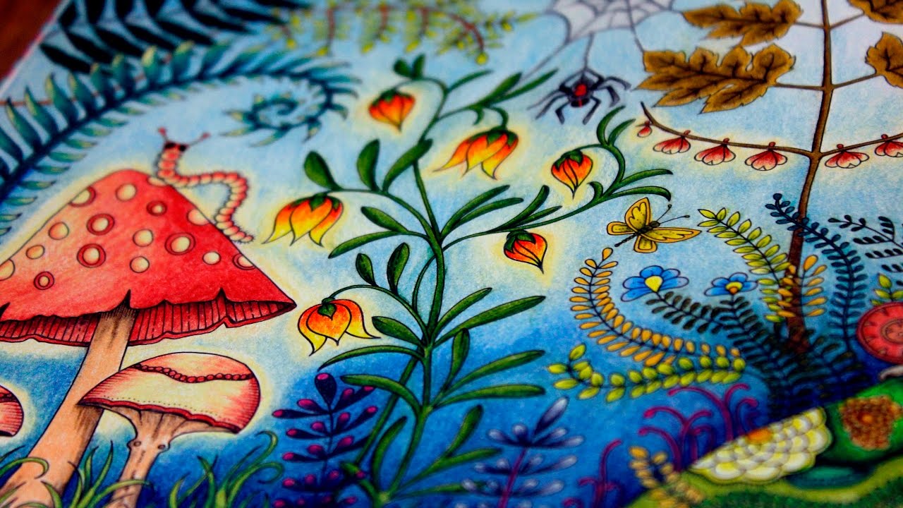 Forest Fairy Home | Enchanted Forest | Speed Color (Part 1)
