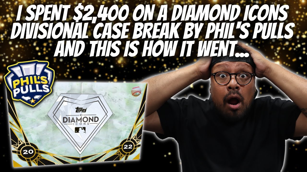 I RISKED IT ALL!! Did It Pay Off?! Reaction To @philspulls 2022 Topps Diamond Icons Case Break!