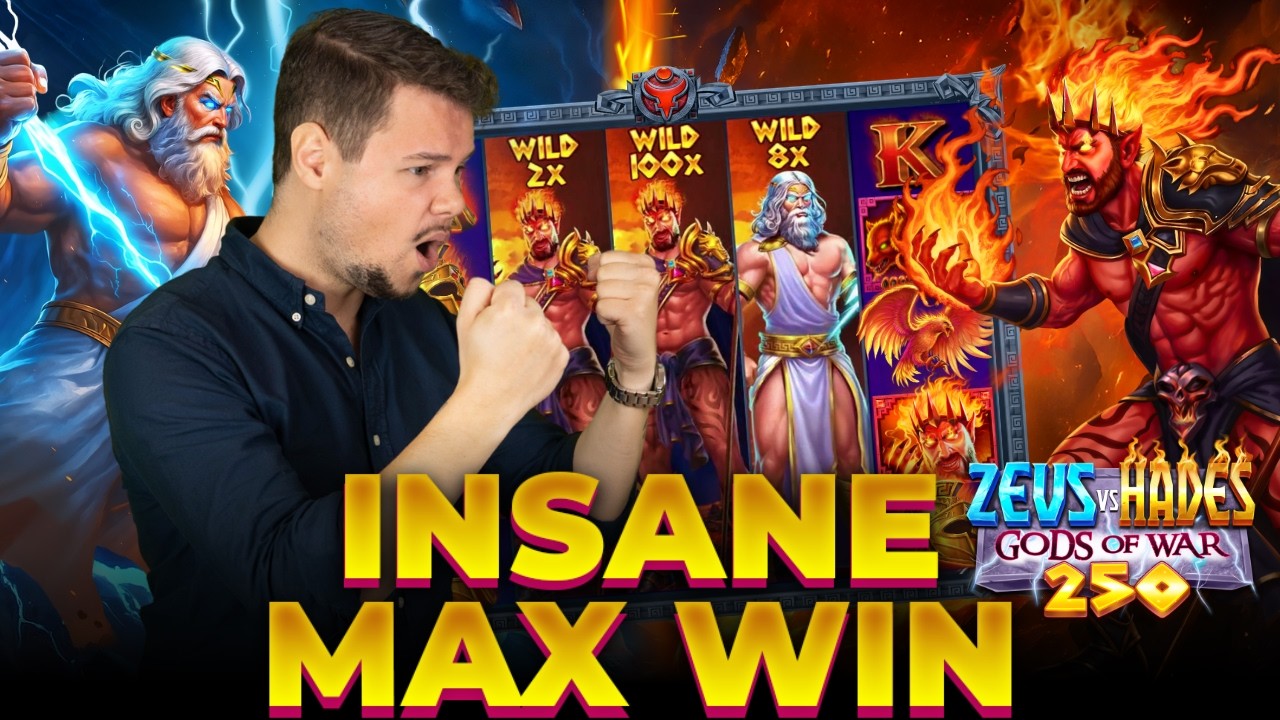 ZEUS VS HADES 250 MAX WIN EXPLOSION &ndash; TO BYŁO ABSOLUTNIE SZALONE!!! 💰⚡️